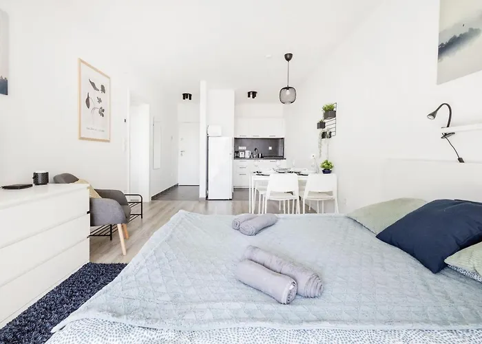 Modern Riverside With Free Parking Appartement Boedapest